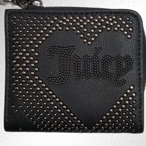 Juicy Couture black wallet/ card case